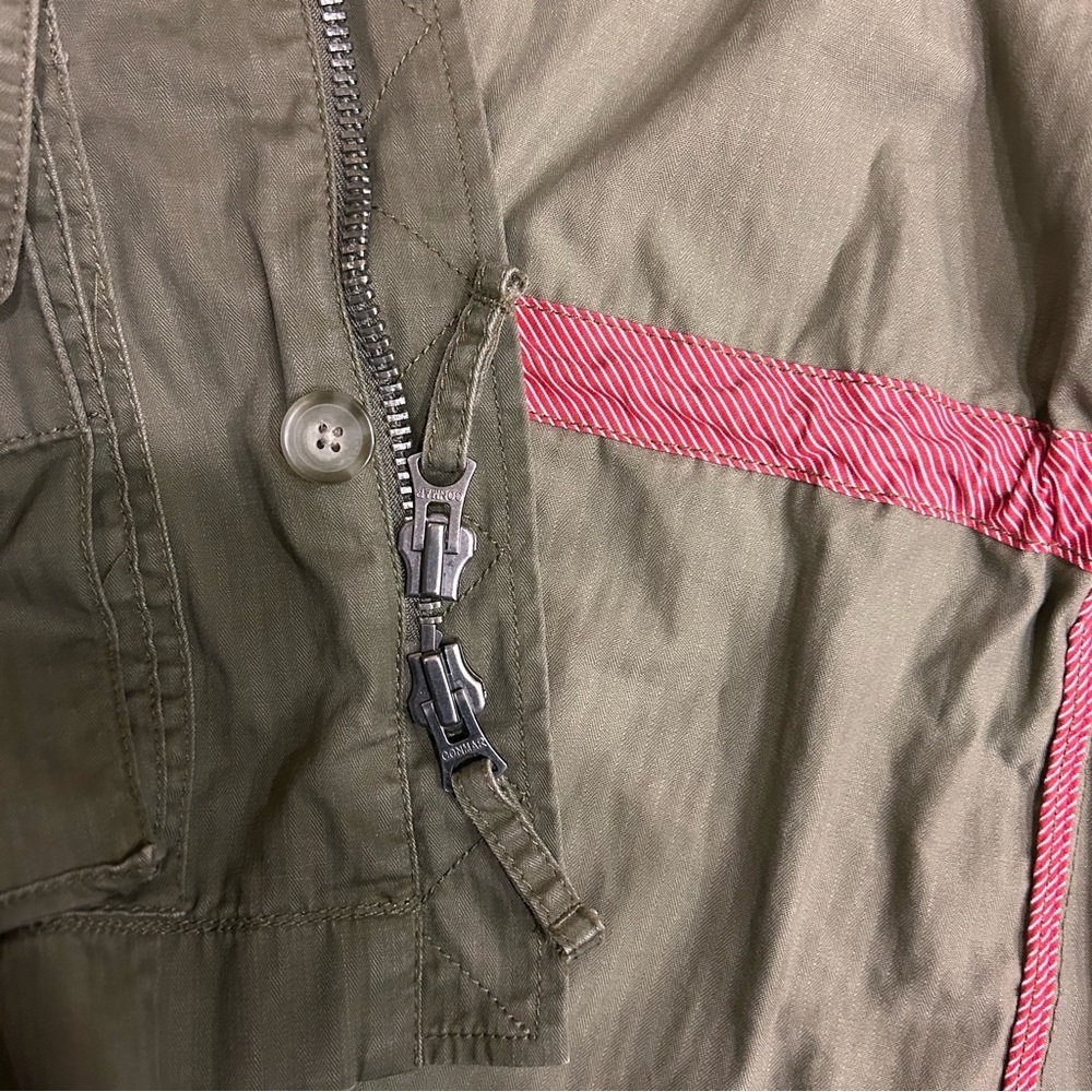 J. CREW Field Mechanic Utility Green Army Jacket size XXS - Picture 7 of 10